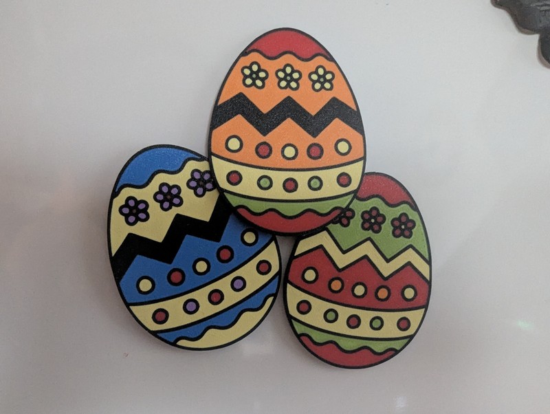 Ostereier-Magnete
