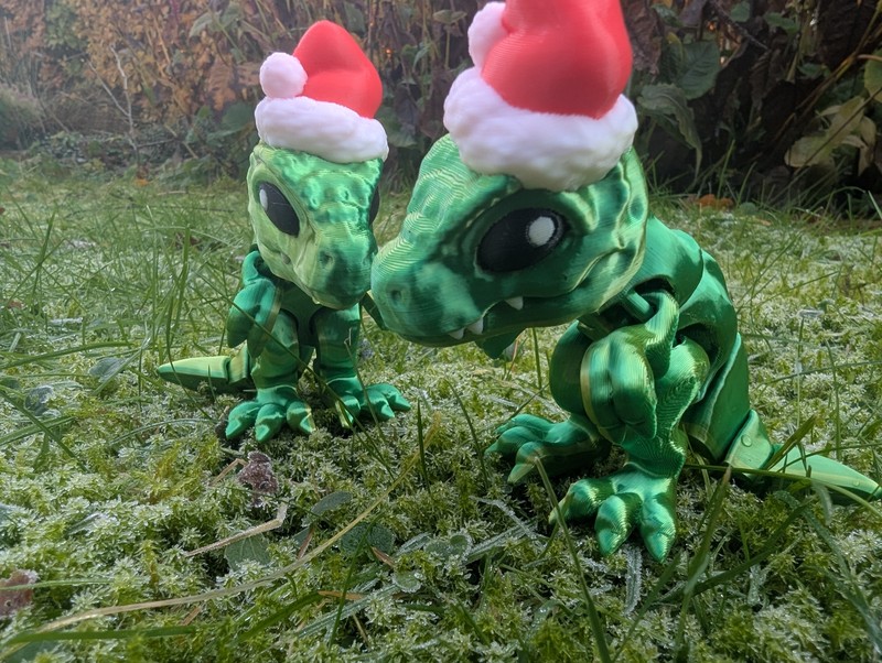 Weihnachts-T-Rex