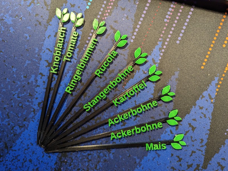 Pflanzenschilder (viele)